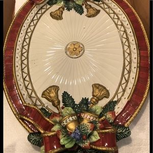 Fitz and Floyd Holiday platter